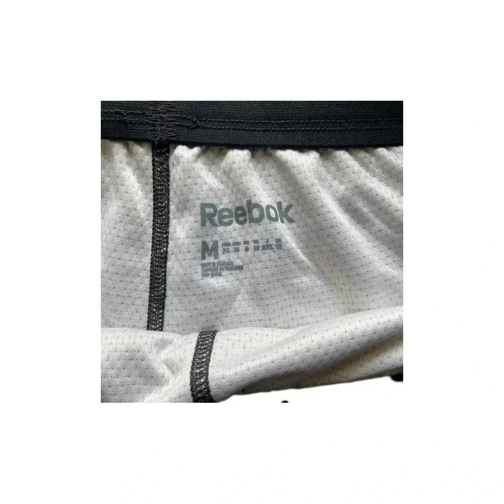 Reebok Athletic Women’s Shorts Size Medium Black and White - Picture 2 of 6